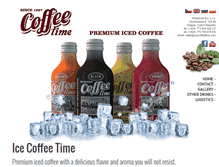 Tablet Screenshot of icecoffeetime.com